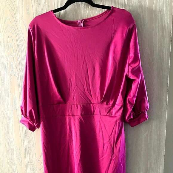 Dresses & Skirts - M Hot Pink Date Knee High Dress
